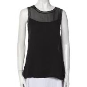 Vince Black Silk Tank